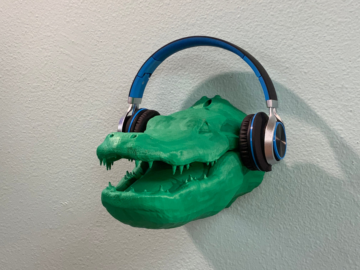 headphones Alligator Reptile Zoo Animal Crocodile' Computer Backpack