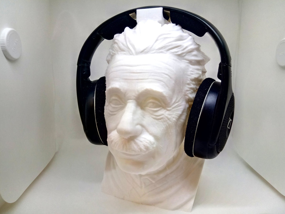 Einstein Headphone Stand Headset Holder Rack Physicist Scientist