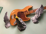 Rock N' Roll Eagle Guitar Wall Hanger