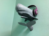 Sperm Whale Headphone Wall Hanger!