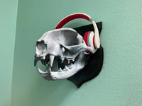 Cat Skull Wall Hanger!