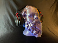 Psychedelic Socrates Headphone Rack!