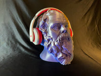 Psychedelic Socrates Headphone Rack!