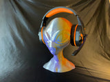 Psychedelic Alien Head Headphone Stand!