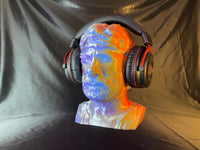 Psychedelic Chuck Norris Headphone Stand!