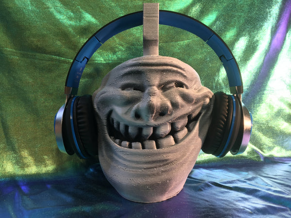 Trollface Headphone Stand!