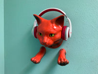 Orange Cat Wall Hanger!